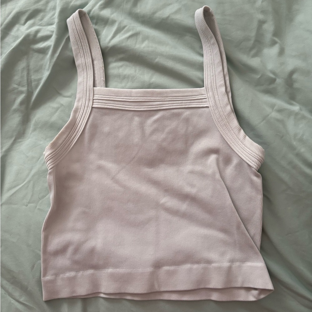 Women's urban outfitters Ribbed Tank Top -White